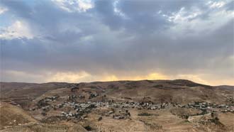 Landschaft in Jordanien